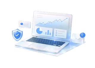 Processus d'inscription simplifié pour le trading crypto affiché sur l'interface de la plateforme Écrin Titréline